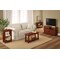 Alaterre Furniture Classic Mission Style TV Stand, Cherry, 42" W AMIA1060 - alternate 2